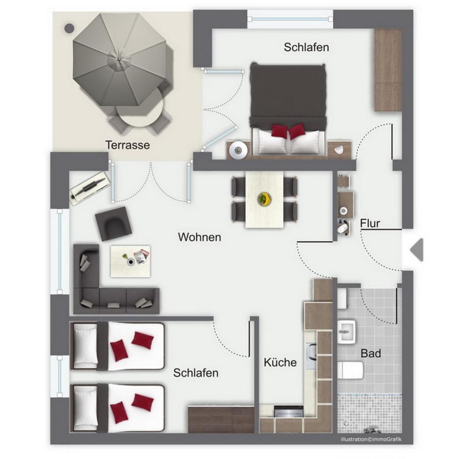 Duenenblick Wohnung 37 Больтенхаген Экстерьер фото